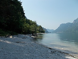 意大利,湖適。,夏季