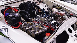 發(fā)動機(jī),引擎艙,舊汽車