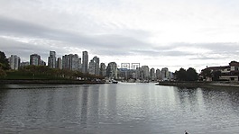城市,景觀,加拿大