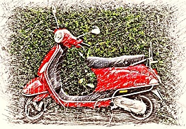 大黃蜂類,滾子,這輛摩托車