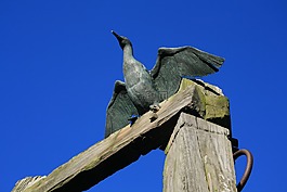 鳥,雕刻,雕塑