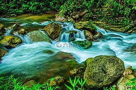 水流,慢镜头,慢快门