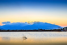 女王,吻,大海