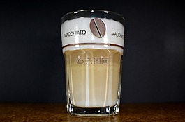咖啡,玻璃,受益