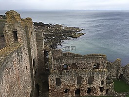 坦特倫城堡,蘇格蘭城堡,北貝里克