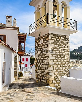 希臘,skopelos,喬拉