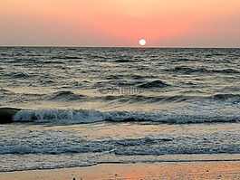 海洋,海,波
