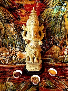 ganesh,印度,神 elefant