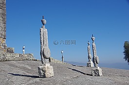 波瓦德lanhoso,葡萄牙,城堡
