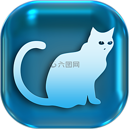 图标,符号,猫