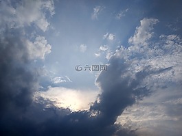 云朵,陽光,逆境