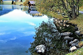 湖,水,反思