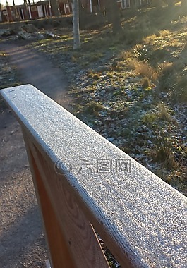 11 月,冬天,新鮮的雪