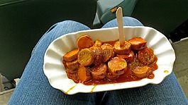 肉,小吃,打破
