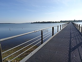 拉丁美洲和加勒比杜范,橋,景觀湖