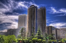 馬德里,城市,天際線