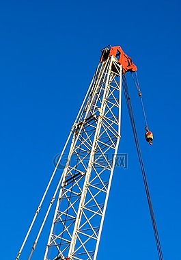 起重機,提升,建設