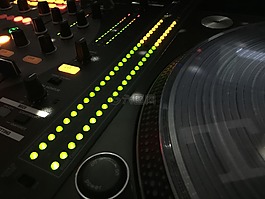 dj,音頻電平,轉(zhuǎn)盤(pán)