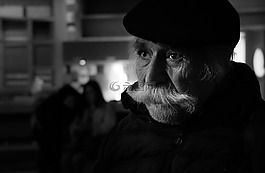 攝影師,老,接骨木