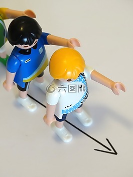 普雷摩比,数字,玩具