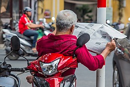滑板車,交通,紅色