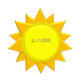 太陽,夏天,黃色