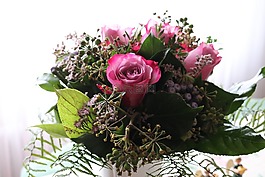 鮮花,玫瑰,花束