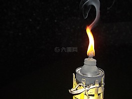 帆船,火災(zāi),燈