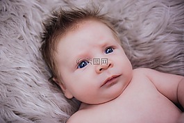 人,嬰兒,毯子