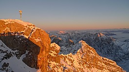 zugspitze,山,首腦會議