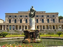 corfu,假期,宫
