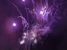 煙花,西爾維斯特 ·,火箭