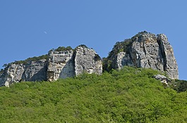 藍色的天空,山,高度