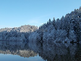 ilz,湖,景觀