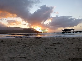 考艾島,夏威夷,海灘