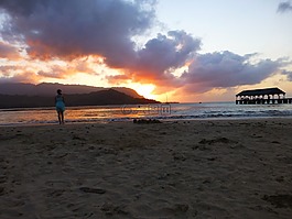 考艾島,夏威夷,海灘