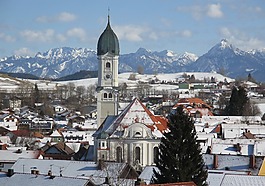 nesselwang,冬天,雪