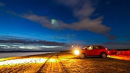 湖,星空,機(jī)