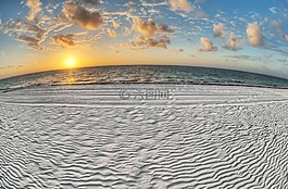 海灘,沙,海洋