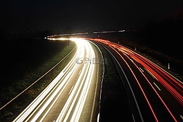 夜,光,長時間曝光