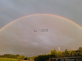 彩虹,雙彩虹,natuschauspiel