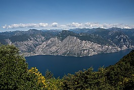 湖,加爾達,lago di garda