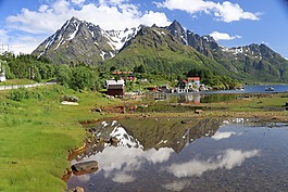 挪威,羅弗敦海,風(fēng)景