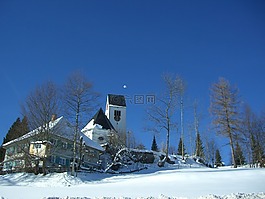 oy mittelberg,教会,天空