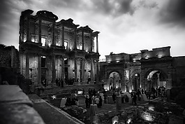celsus 圖書館,以弗所,火雞