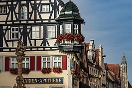 羅騰堡,fachwerkhaus,歷史