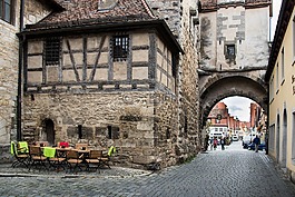 羅騰堡,fachwerkhaus,歷史
