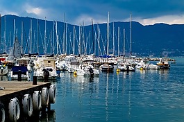 海港,端口,船