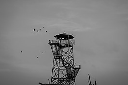 blackandwhite,弃,塔