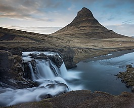冰島,kirkjufellsfoss,goldenhours